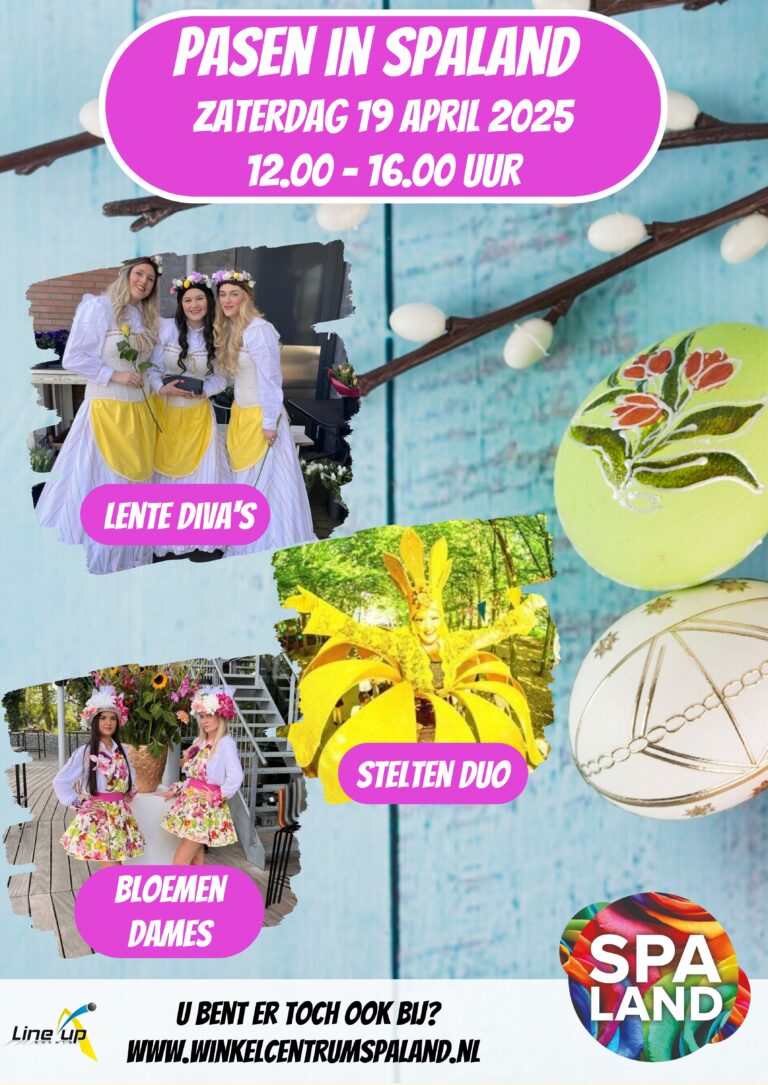 Spaland Poster Pasen 19 april 2025
